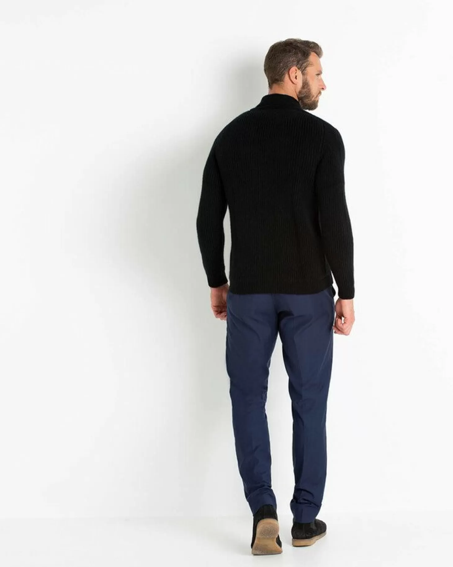 cardigan_cachemire_col_chale_droit_3.webp Homme Kujten Gilets & Vestes*Cardigan Cachemire Col Chale Droit