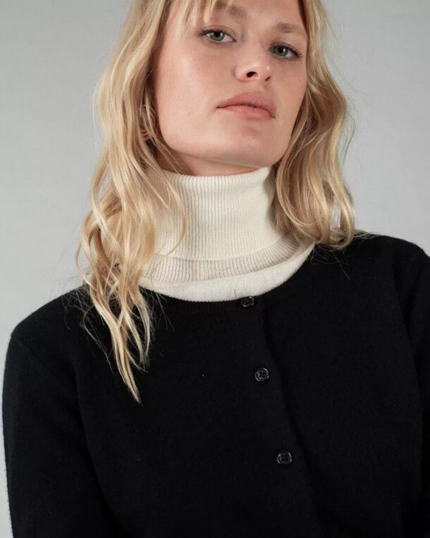 Femme Kujten Gilets & Vestes*Cardigan Col Rond Manches Longues Basic