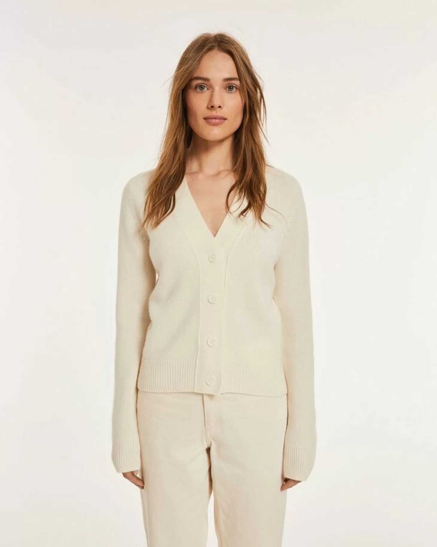 Femme Kujten Gilets & Vestes*Cardigan Court En Cachemire Femme