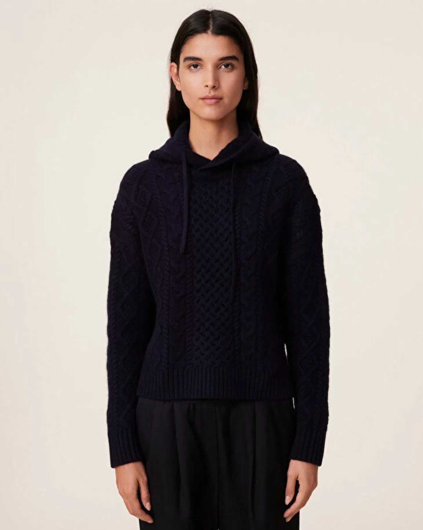 Femme Kujten Hoodies*Hoodie Cachemire Torsade, 8 Fils