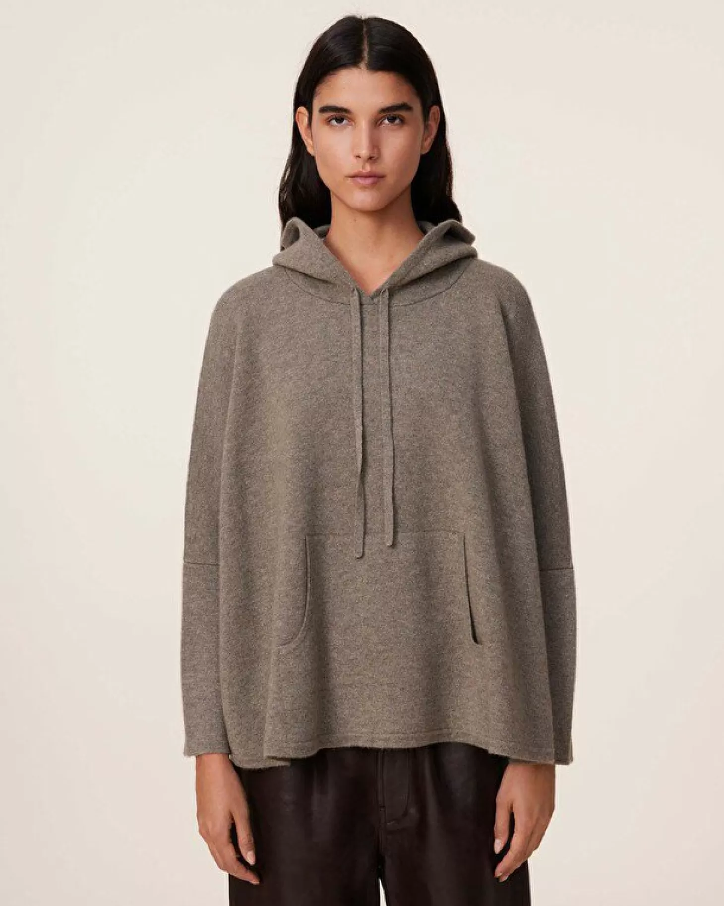 Femme Kujten Hoodies*Hoodie Oversize Cachemire Milano, 2 Fils