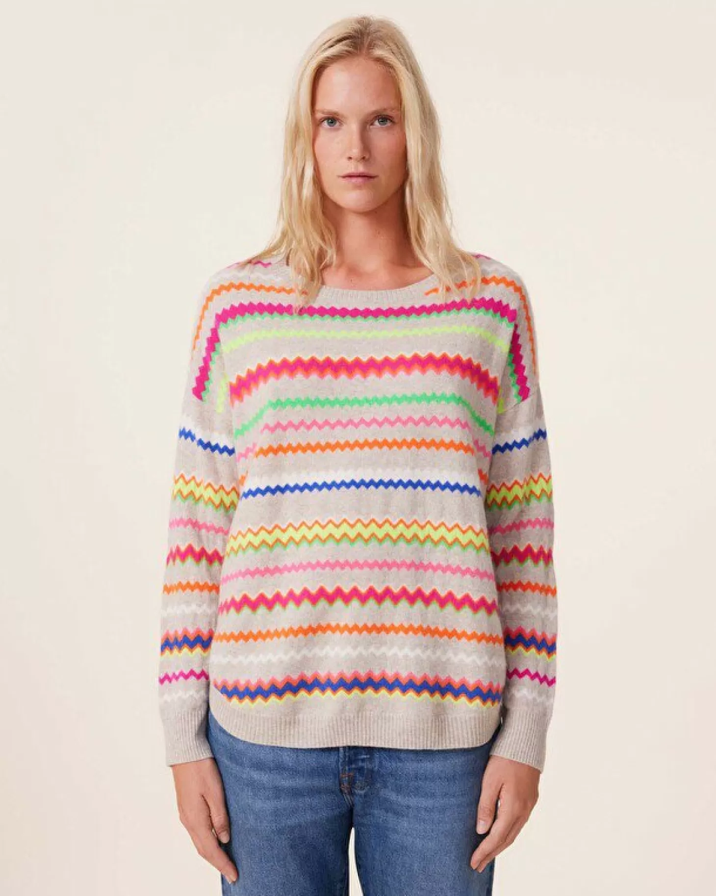 Femme Kujten Pulls & Sweats*Pull Cachemire Col Rond, 2 Fils
