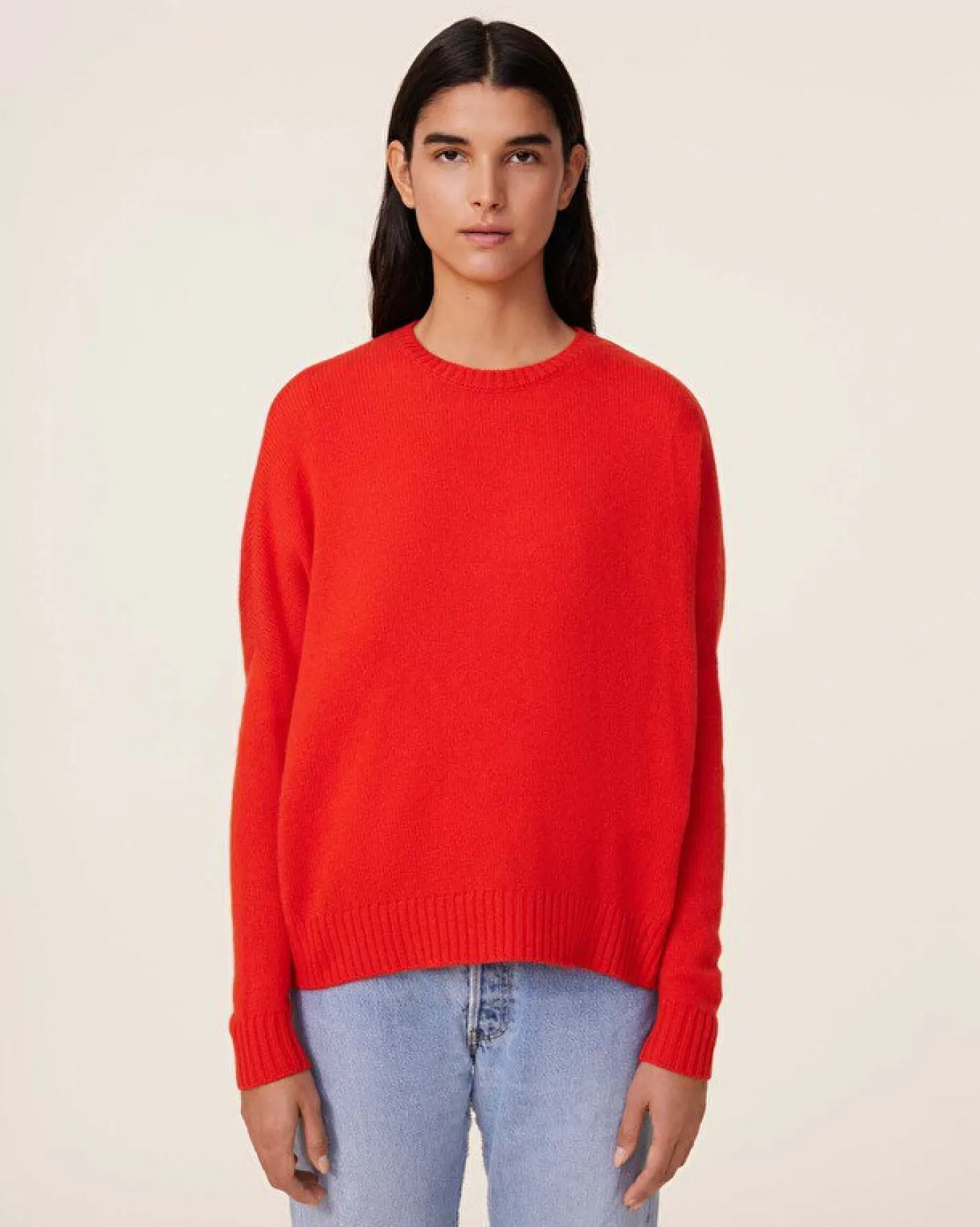 Femme Kujten Pulls & Sweats*Pull Cachemire Col Rond Oversize Femme, 4 Fils