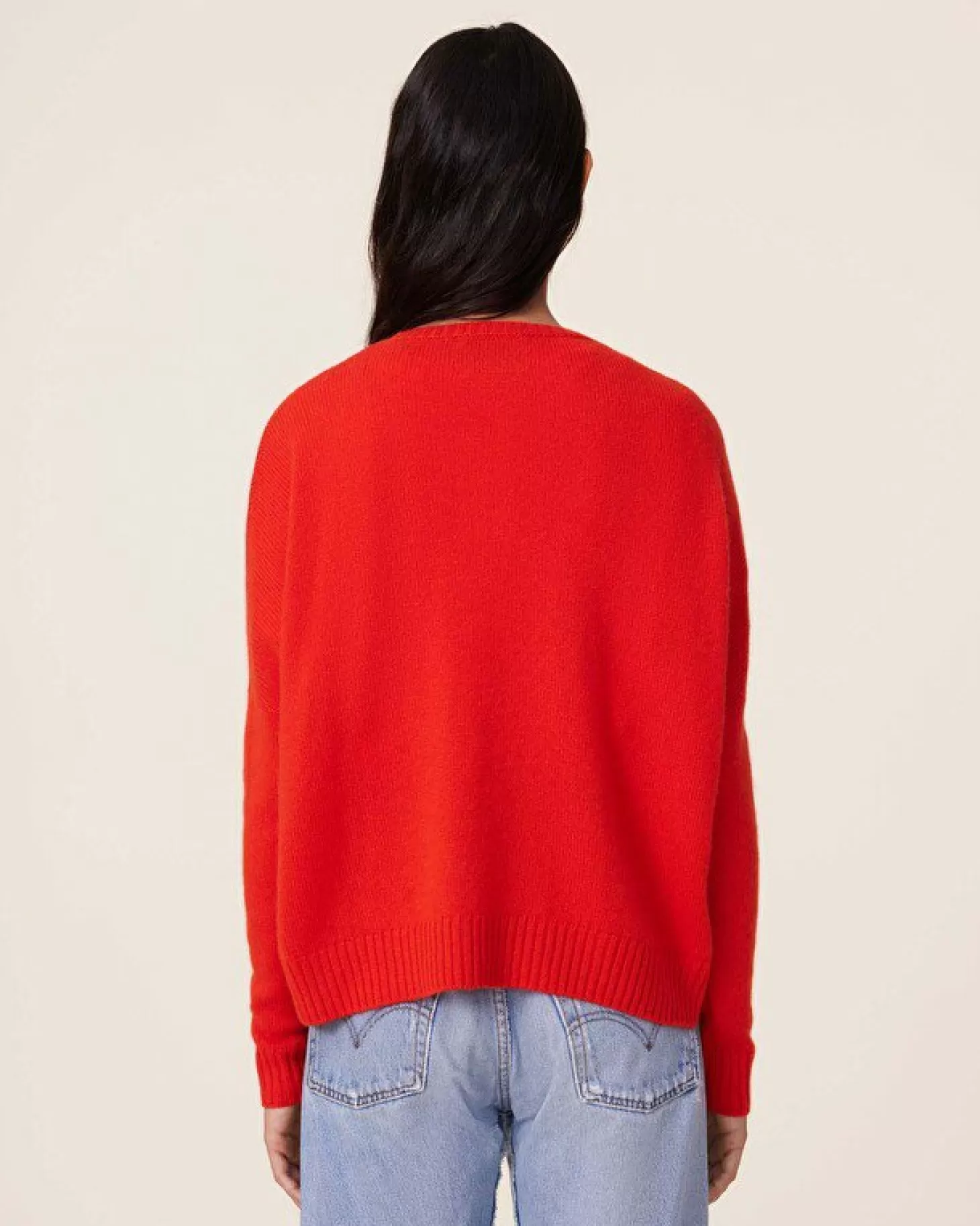 Femme Kujten Pulls & Sweats*Pull Cachemire Col Rond Oversize Femme, 4 Fils