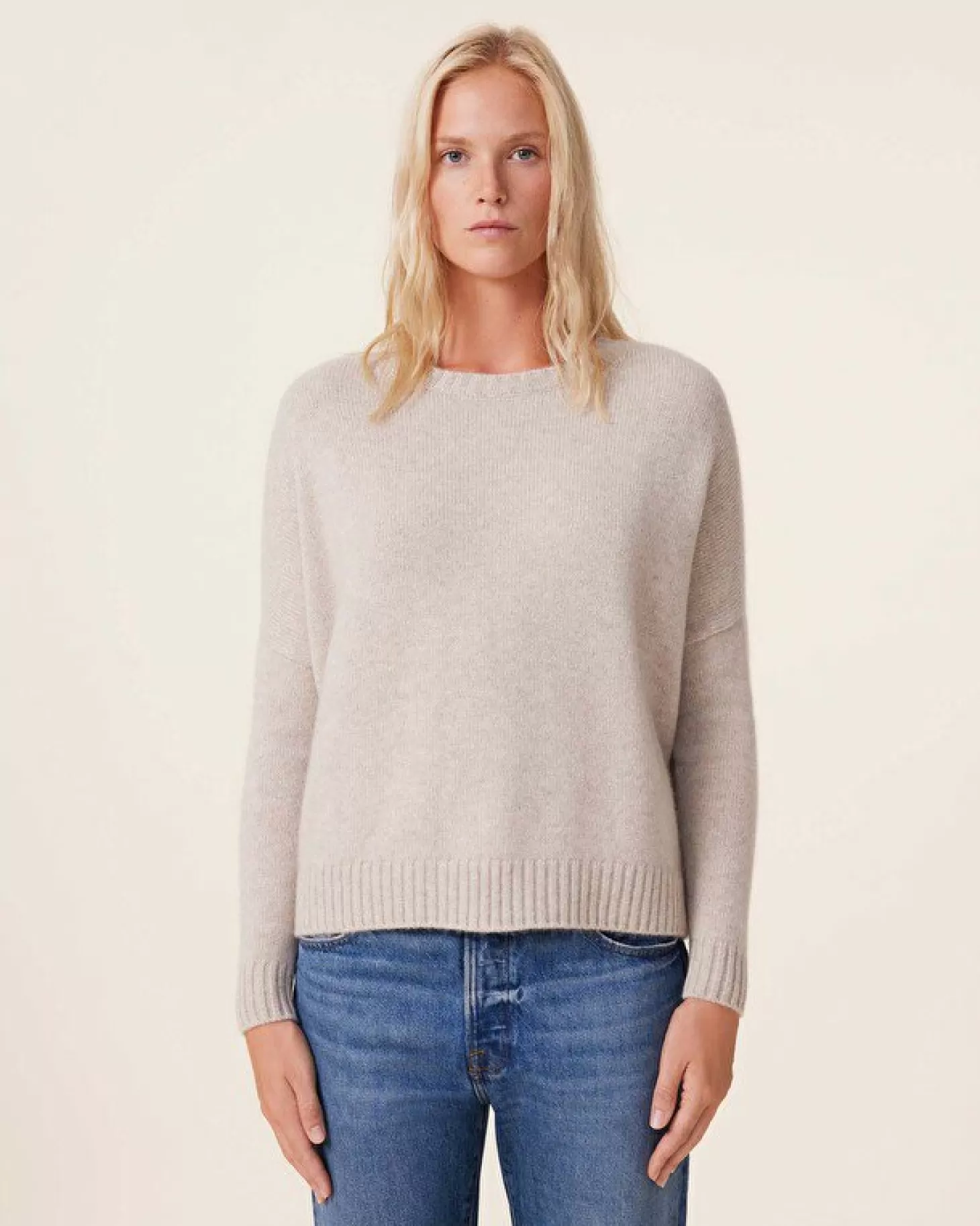 Femme Kujten Pulls & Sweats*Pull Cachemire Col Rond Oversize Femme, 6 Fils