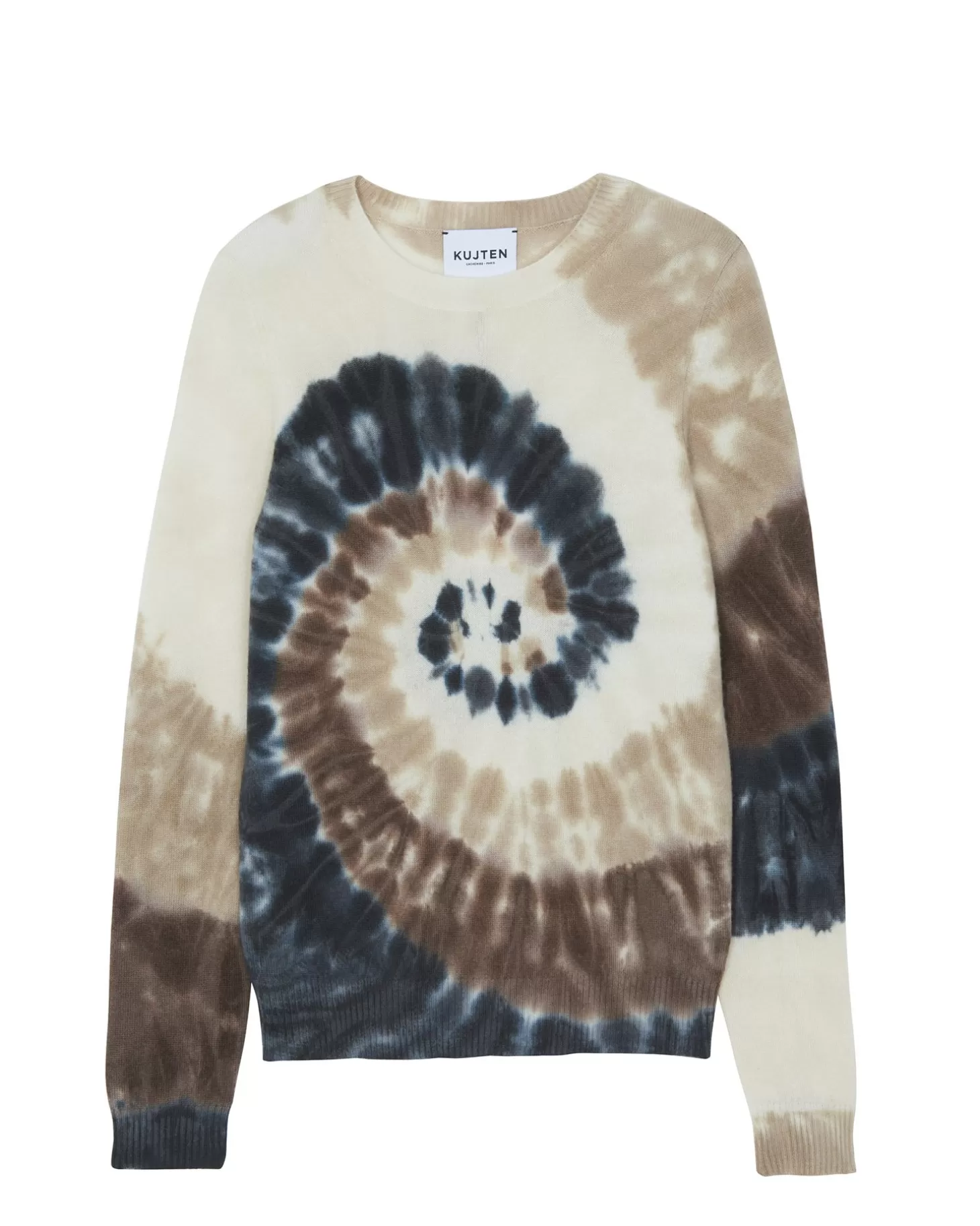 Femme Kujten Pulls & Sweats*Pull Cachemire Col Rond Tie & Dye, 2 Fils