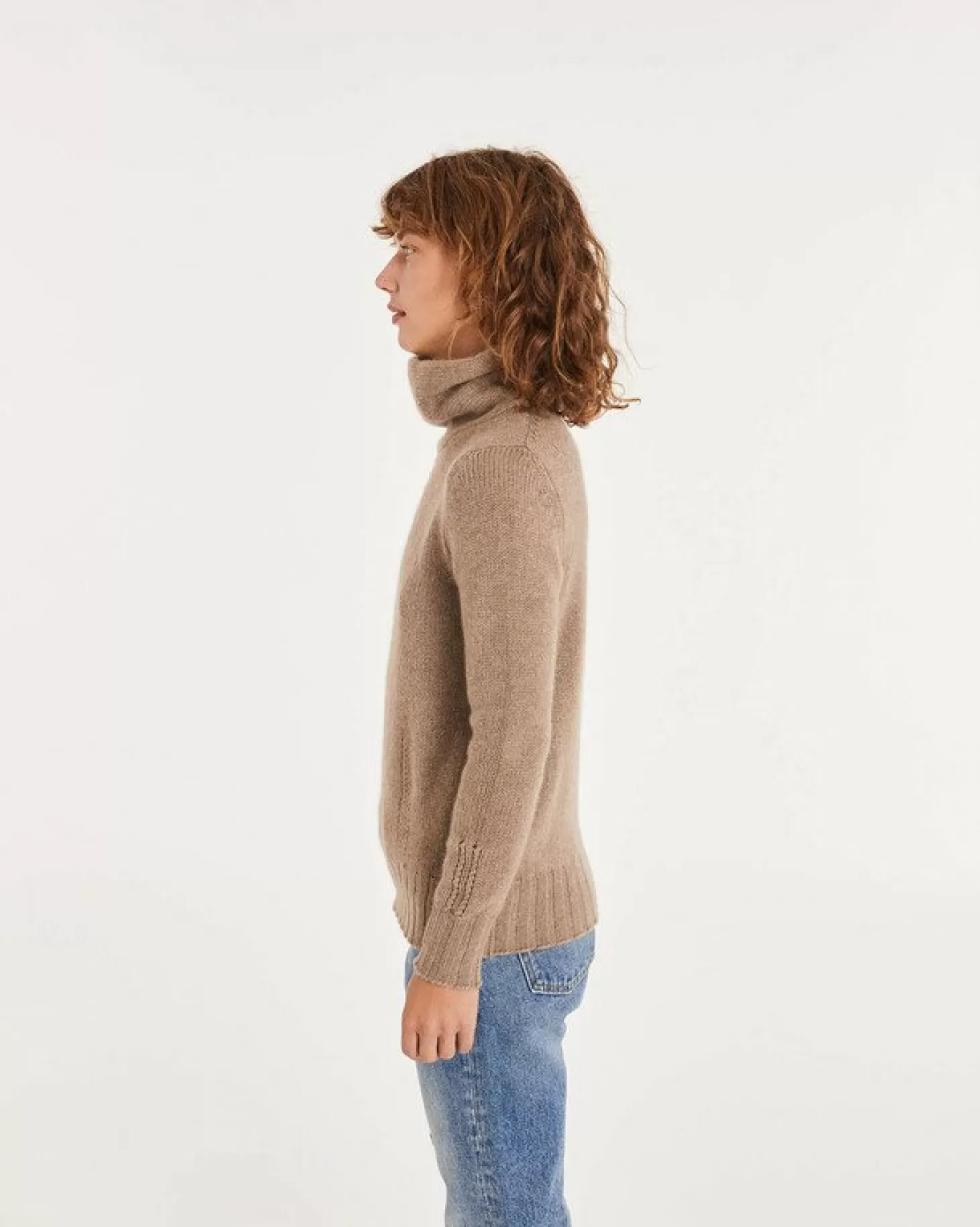 Femme Kujten Pulls & Sweats*Pull Cachemire Col Roule Double Femme
