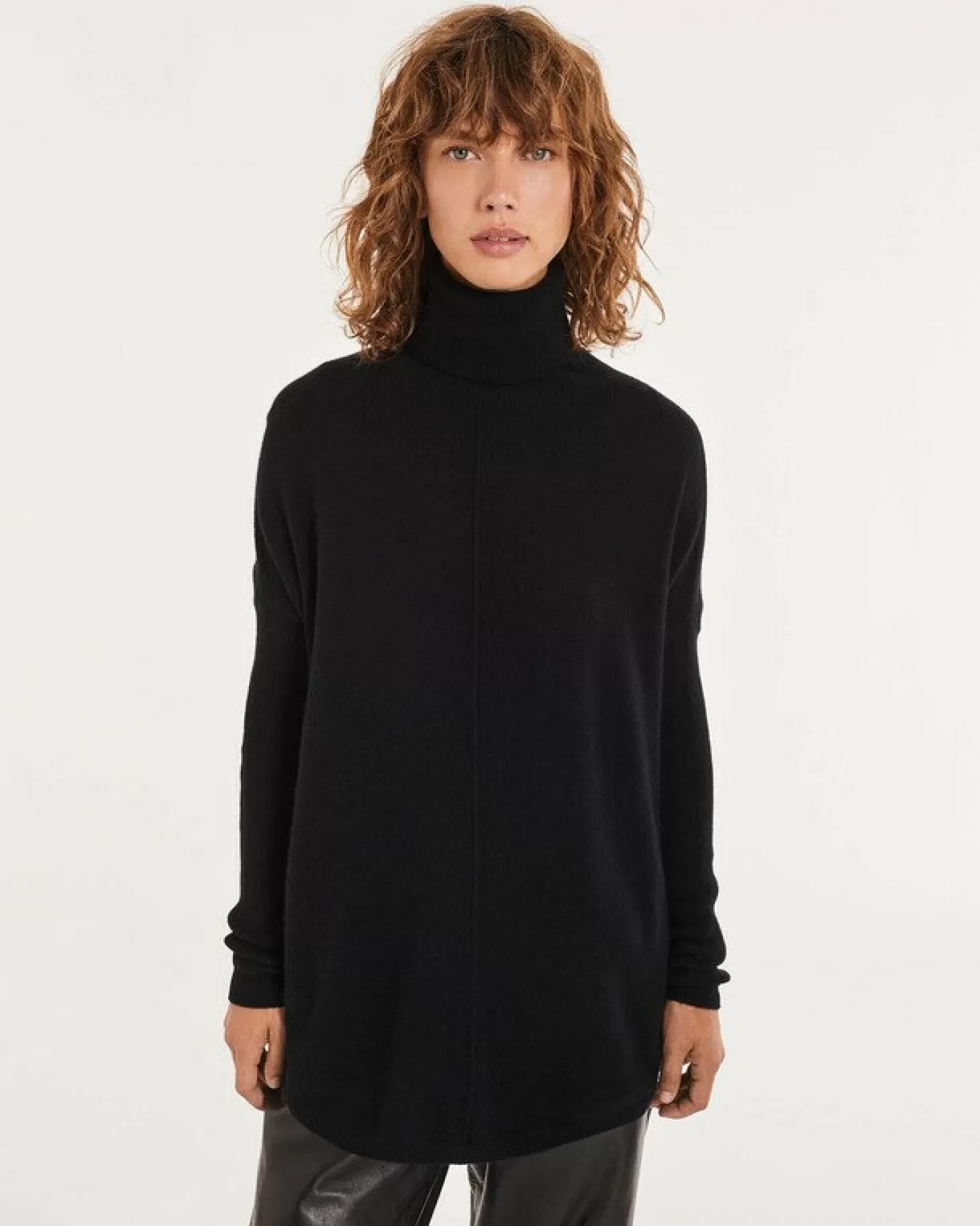 Femme Kujten Pulls & Sweats*Pull Cachemire Col Roule Liquette Oversize