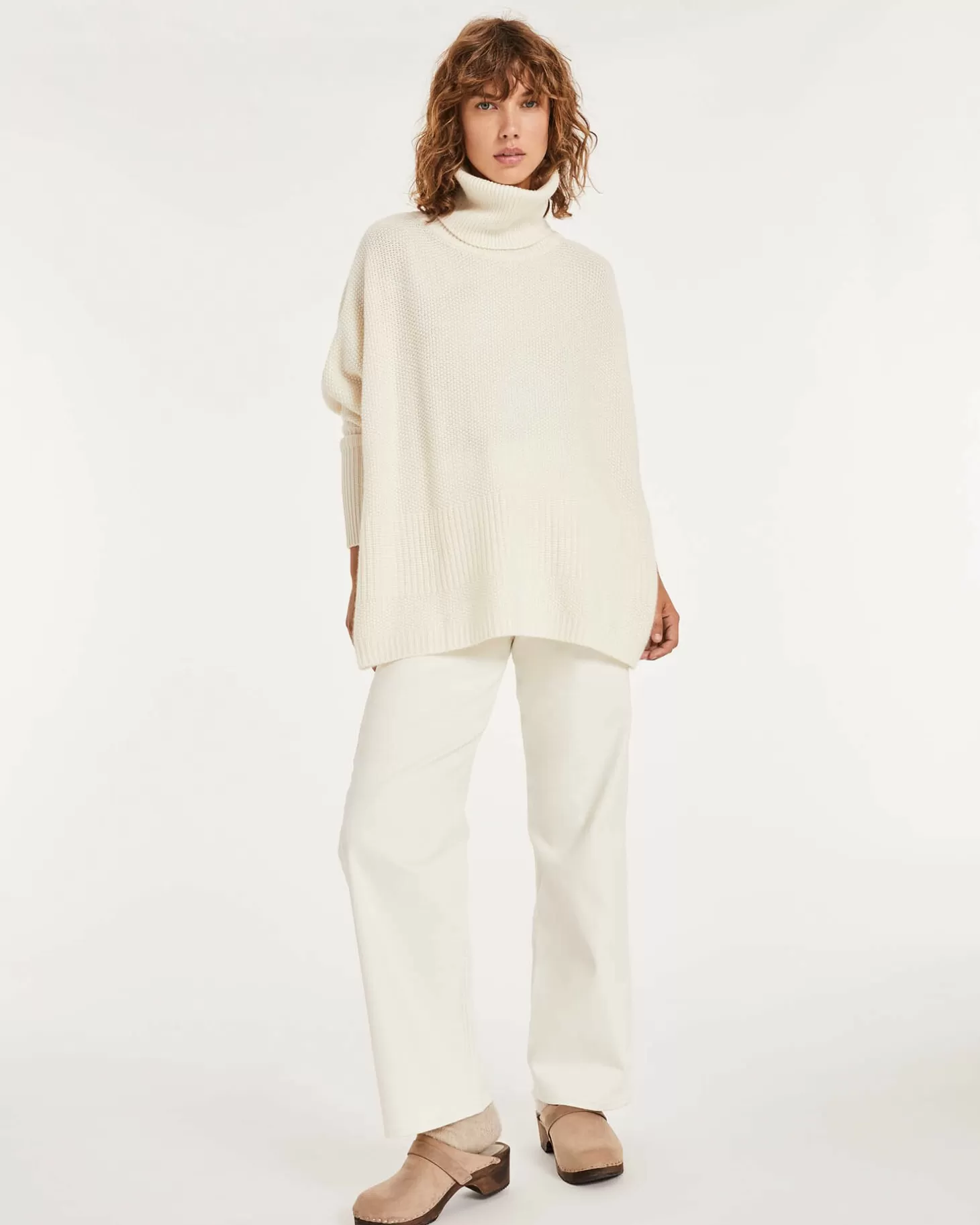 Femme Kujten Pulls & Sweats*Pull Cachemire Col Roule Oversize Femme