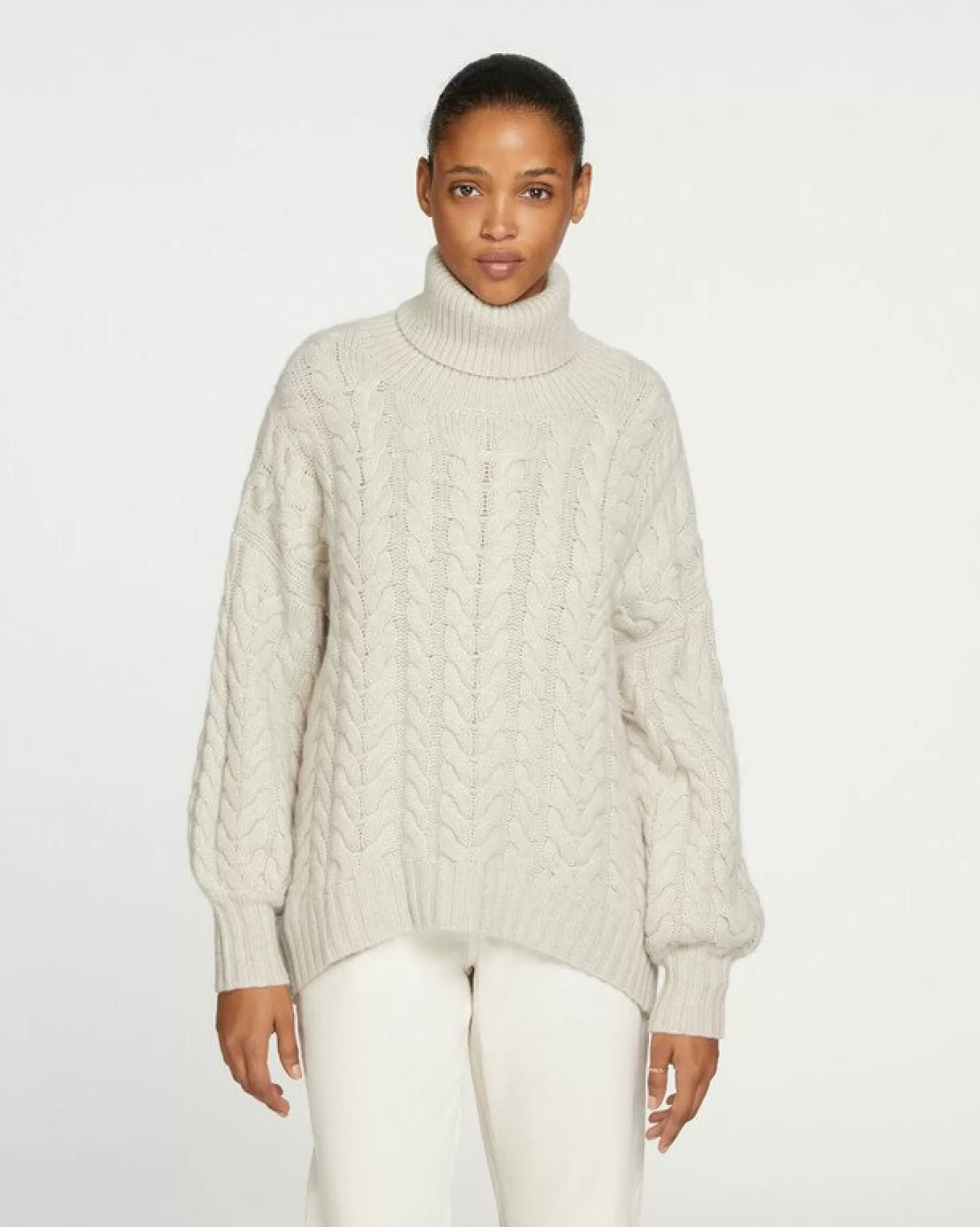 Femme Kujten Pulls & Sweats*Pull Cachemire Col Roule Oversize Femme, 6 Fils
