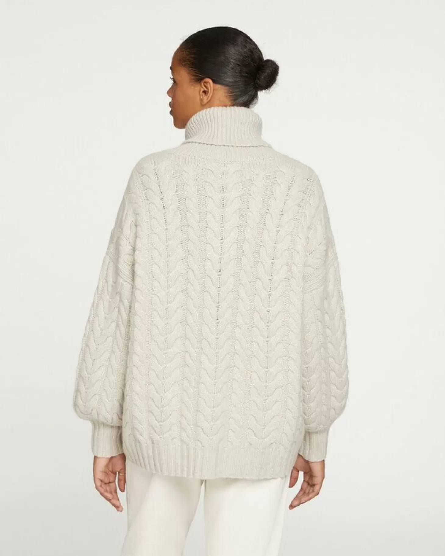 Femme Kujten Pulls & Sweats*Pull Cachemire Col Roule Oversize Femme, 6 Fils