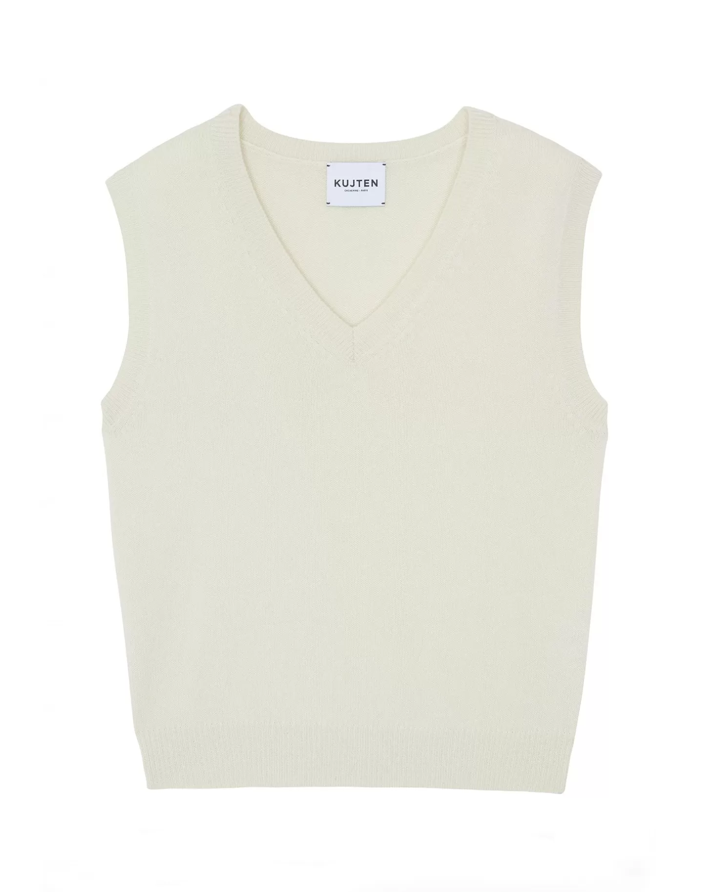 Femme Kujten Pulls & Sweats*Pull Cachemire Col V Sans Manches Femme