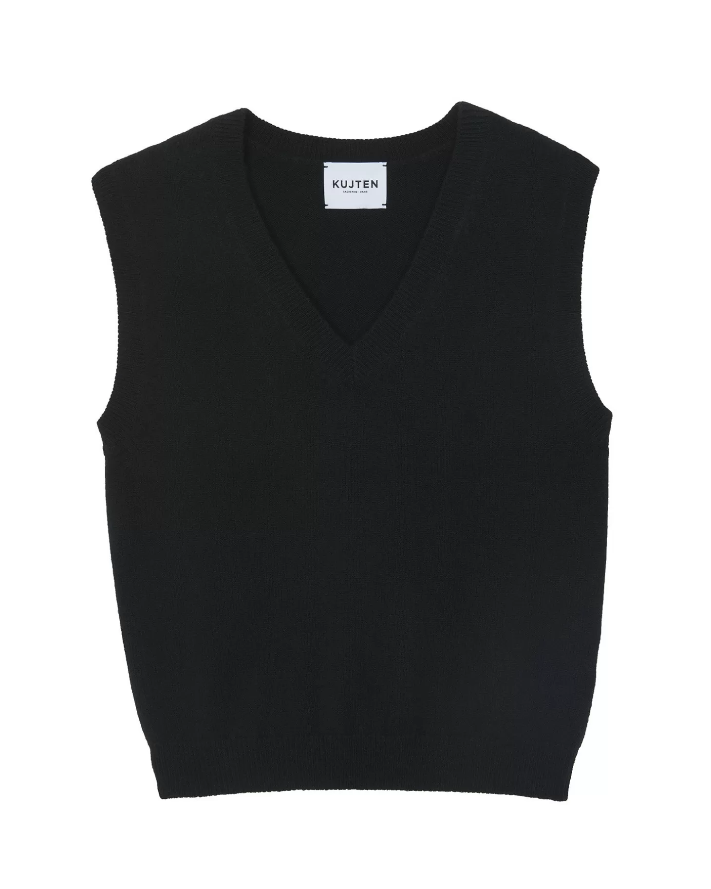 Femme Kujten Pulls & Sweats*Pull Cachemire Col V Sans Manches Femme