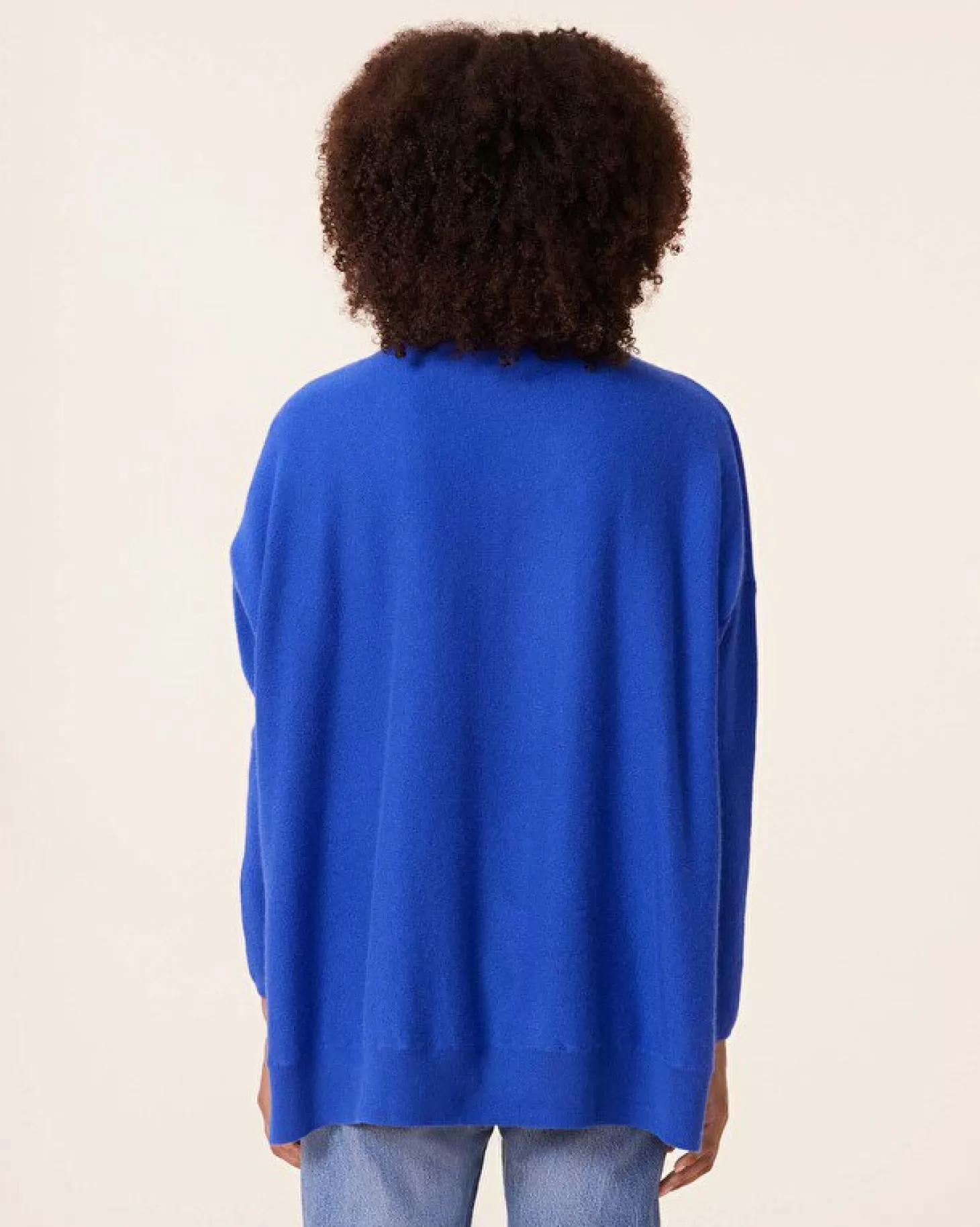 Femme Kujten Pulls & Sweats*Pull Cachemire Femme Col Rond Oversize, 2 Fils