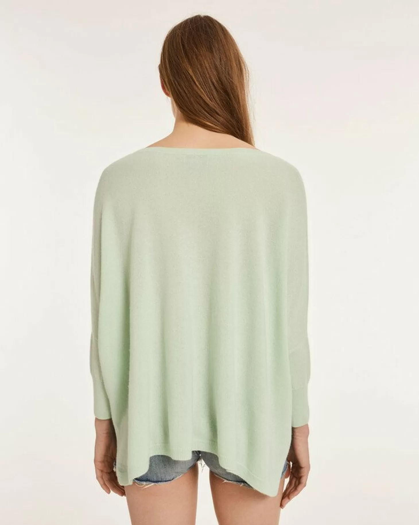 pull_cachemire_femme_col_v_oversize_2-2.webp Femme Kujten Pulls & Sweats*Pull Cachemire Femme Col V Oversize