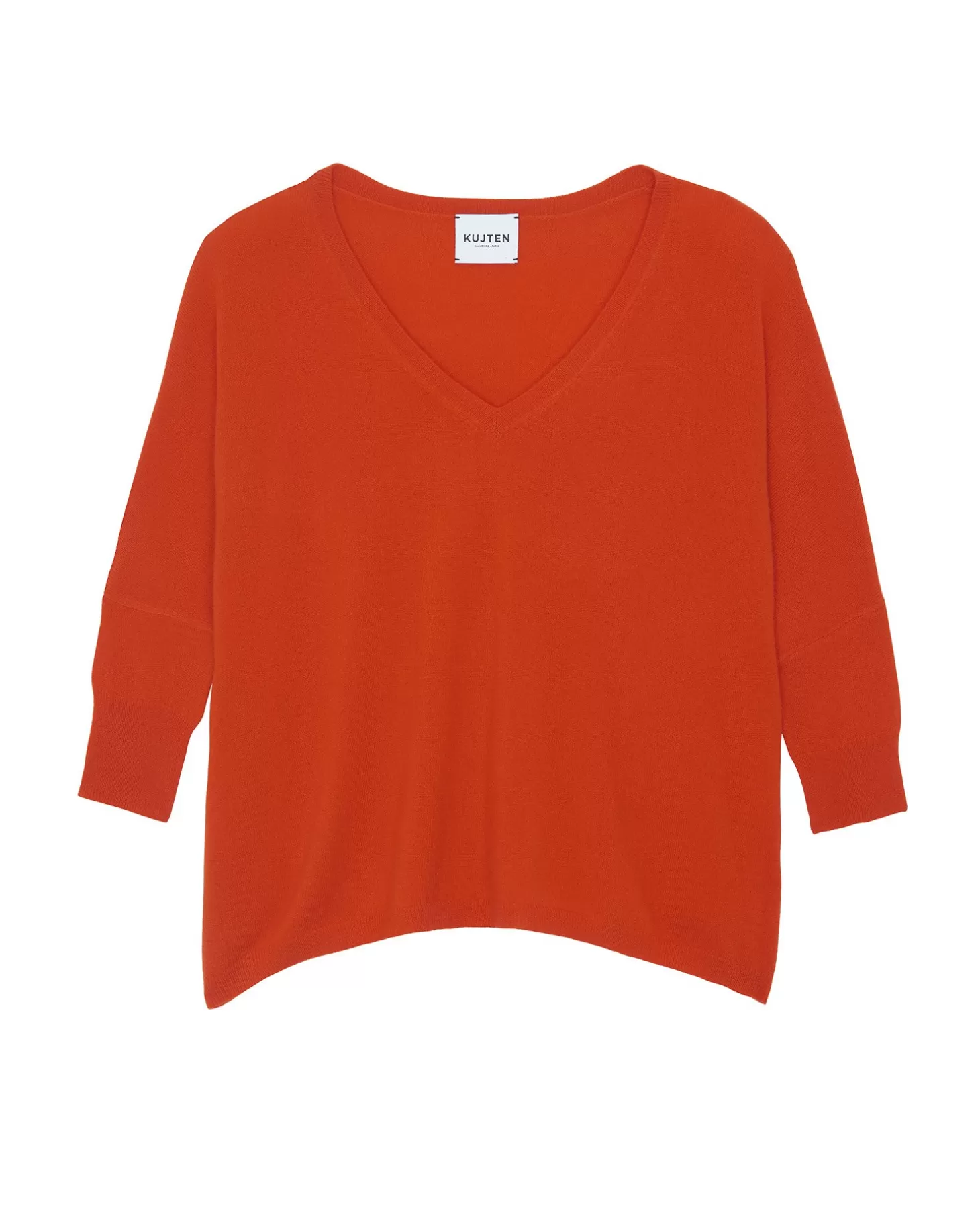 Femme Kujten Pulls & Sweats*Pull Cachemire Femme Col V Oversize, 2 Fils