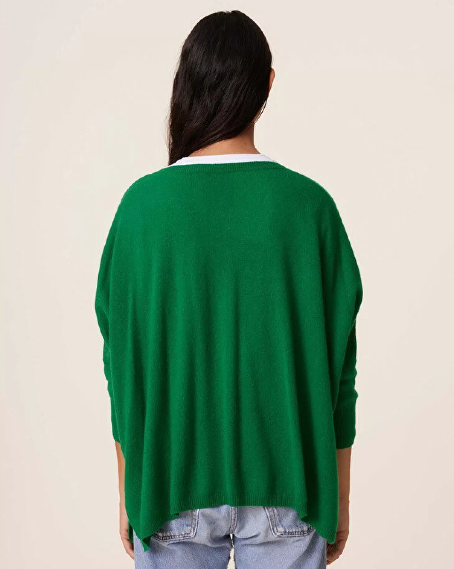 Femme Kujten Pulls & Sweats*Pull Cachemire Femme Col V Oversize, 2 Fils