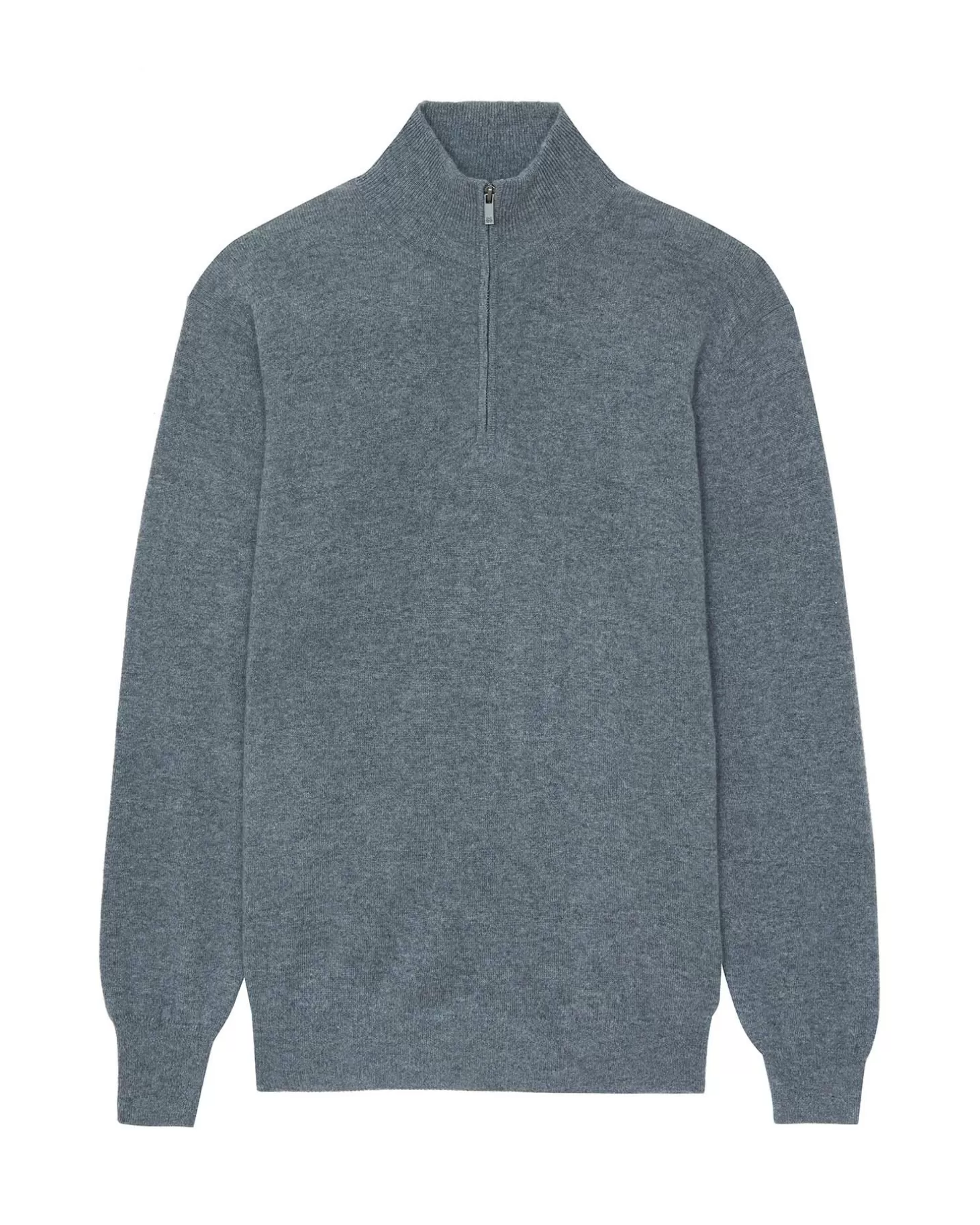 Homme Kujten Pulls & Sweats*Pull Cachemire Homme Col Roule Uni Avec Patchs Aux Coudes