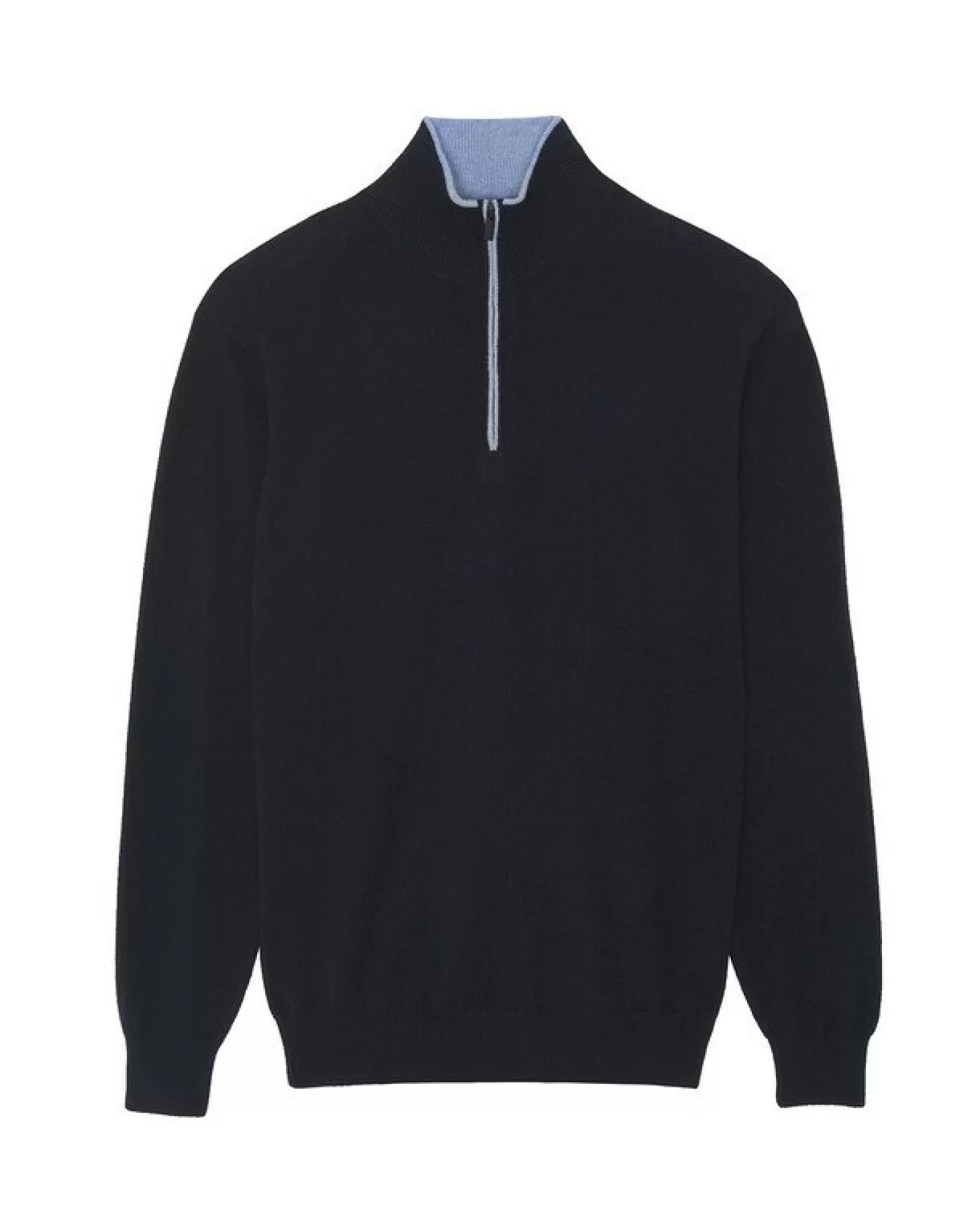 Homme Kujten Pulls & Sweats*Pull Cachemire Homme Col Roule Uni Avec Patchs Aux Coudes