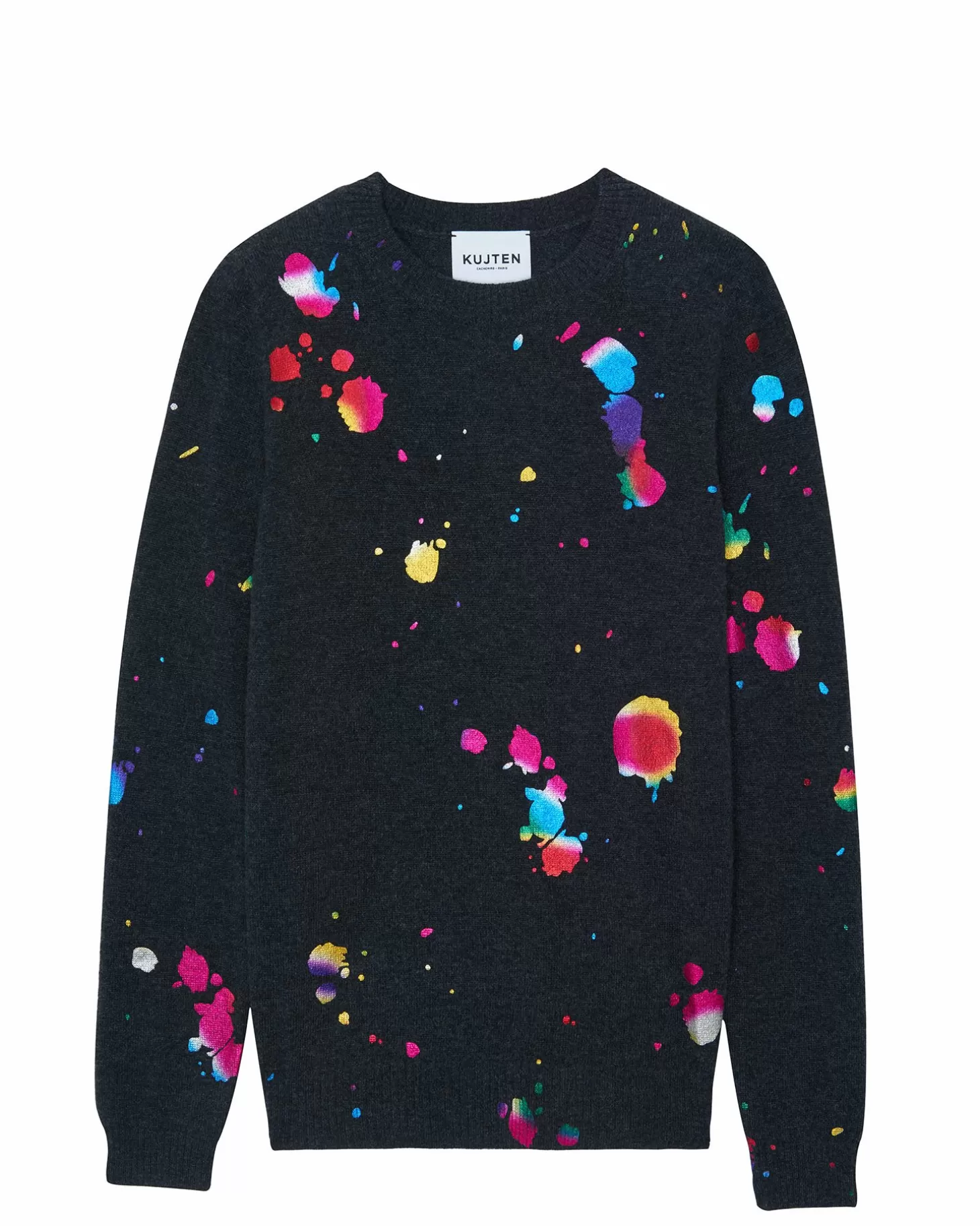 Femme Kujten Pulls & Sweats*Pull Col Rond Cachemire Imprime
