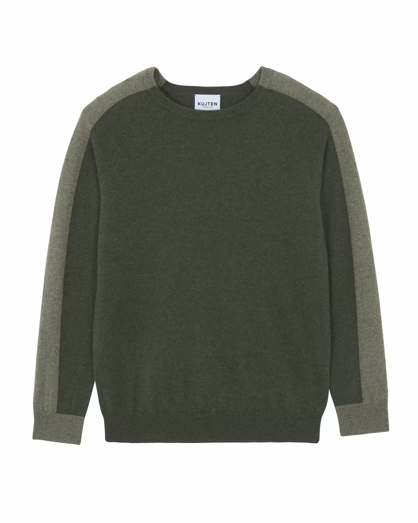 Homme Kujten Pulls & Sweats*Pull Col Rond Colorblock Cachemire
