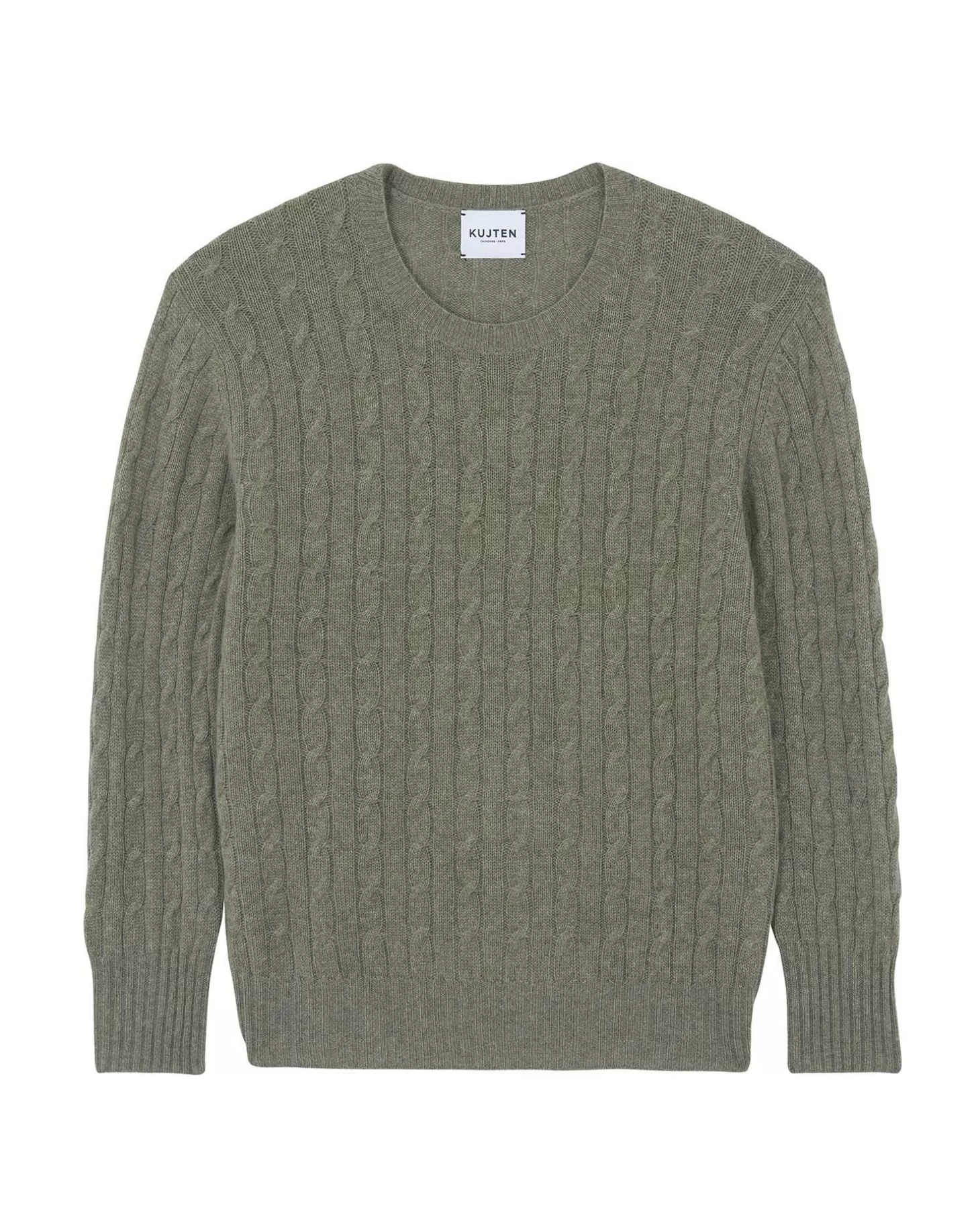 Homme Kujten Pulls & Sweats*Pull Col Rond Torsades Cachemire