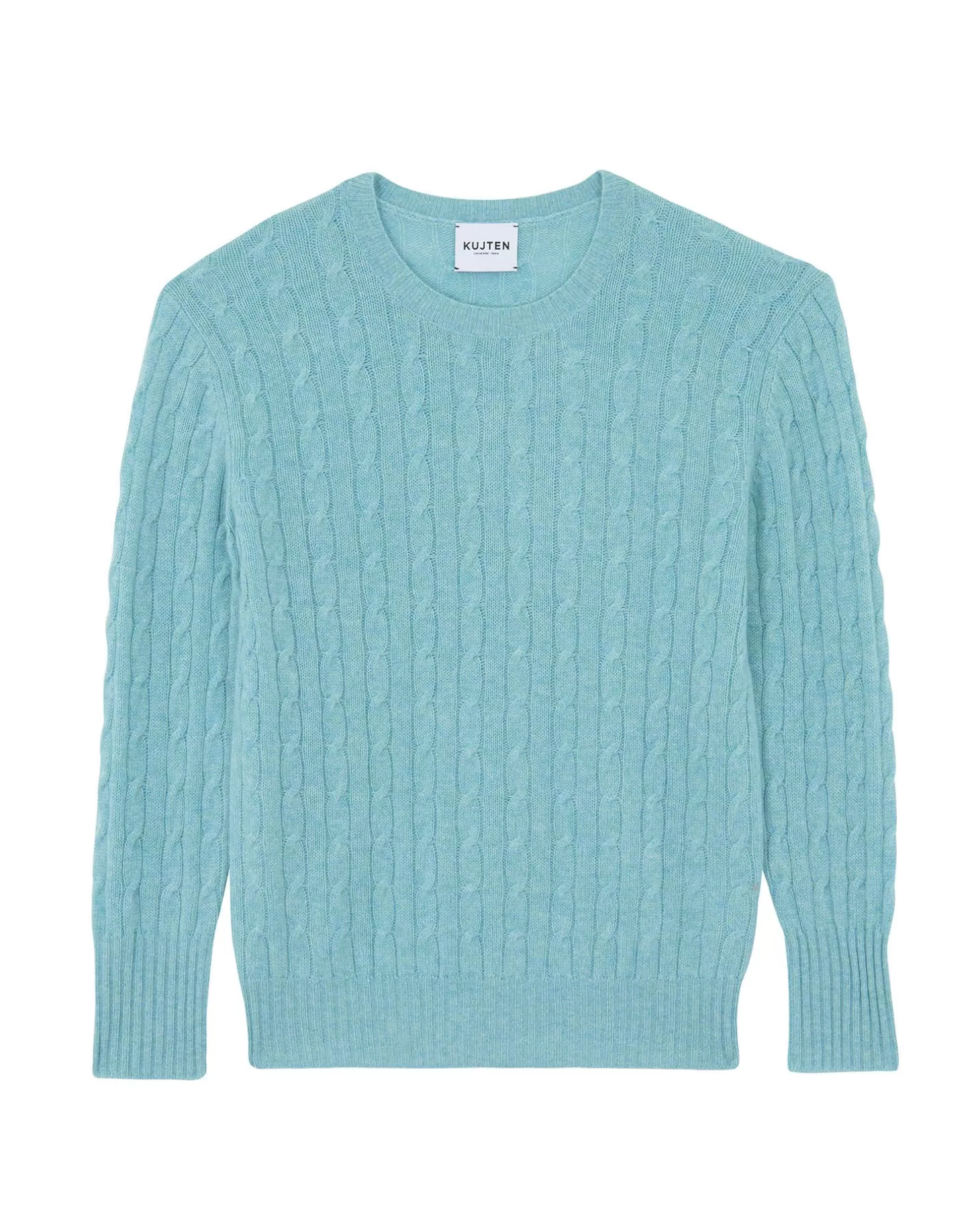 Homme Kujten Pulls & Sweats*Pull Col Rond Torsades Cachemire