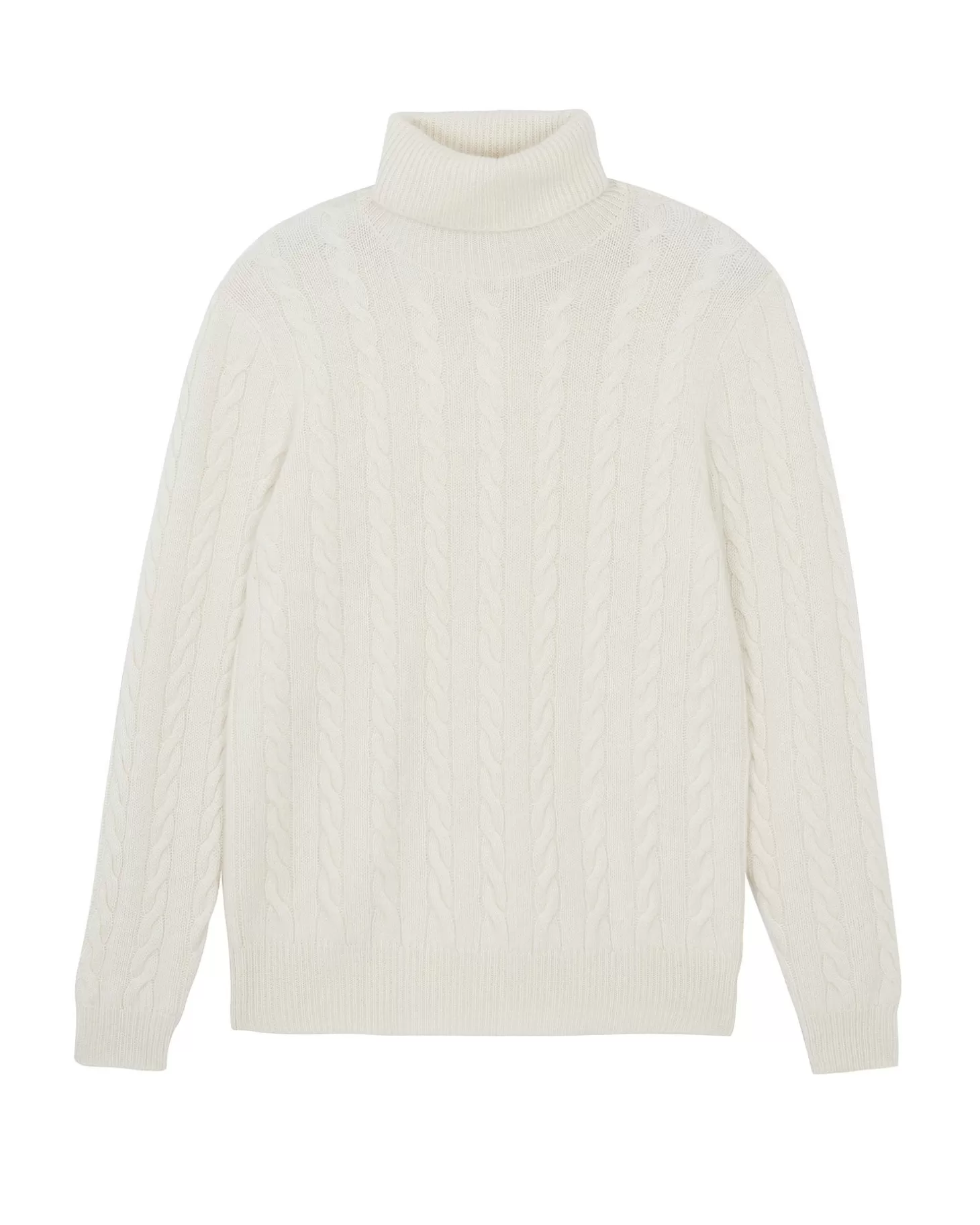 Homme Kujten Pulls & Sweats*Pull Col Roule Cachemire Tordade, 8 Fils