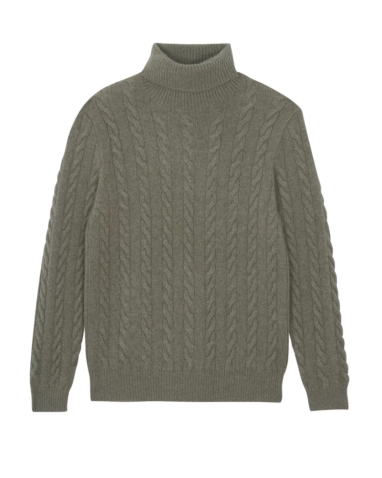Homme Kujten Pulls & Sweats*Pull Col Roule Cachemire Tordade, 8 Fils