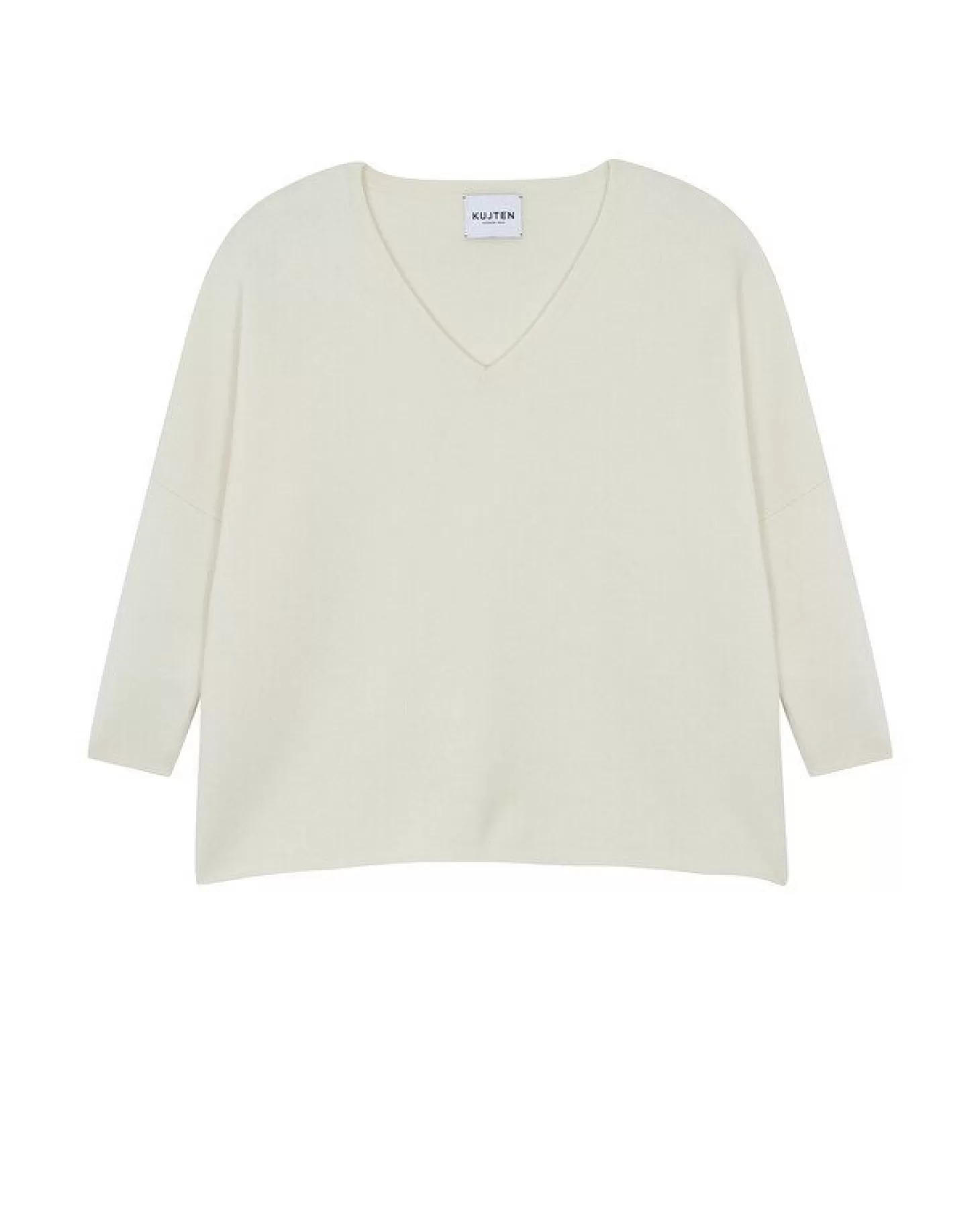 Femme Kujten Pulls & Sweats*Pull Col V Oversize Cachemire Milano, 2 Fils
